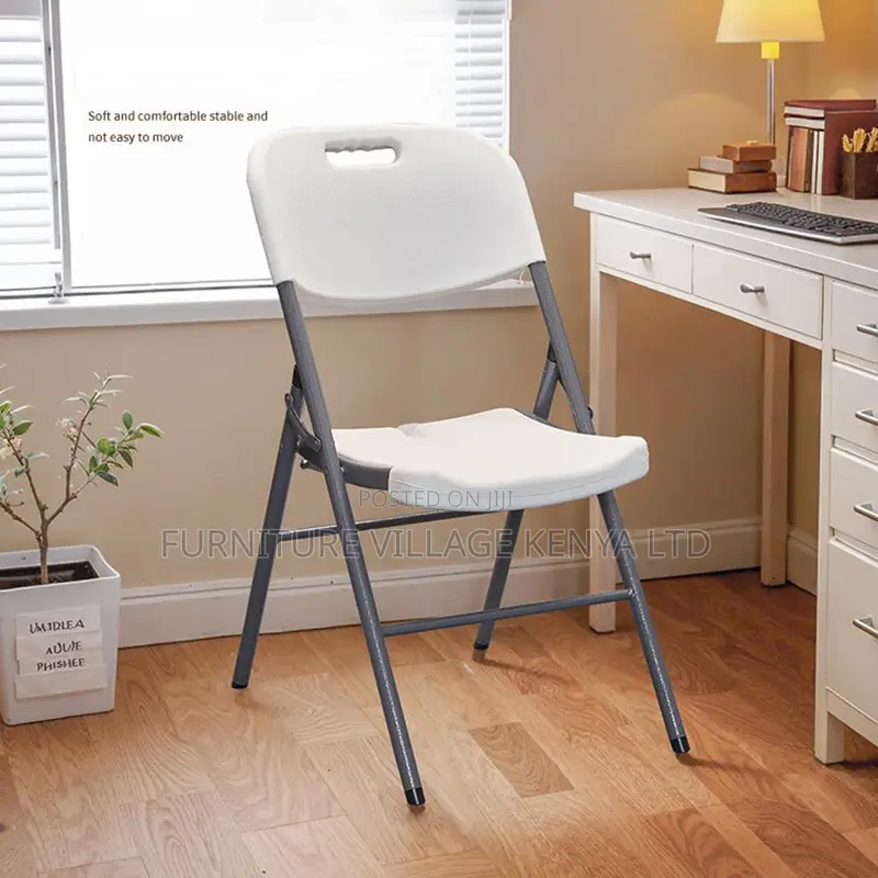 Foldable Armless Student Plastic Chair