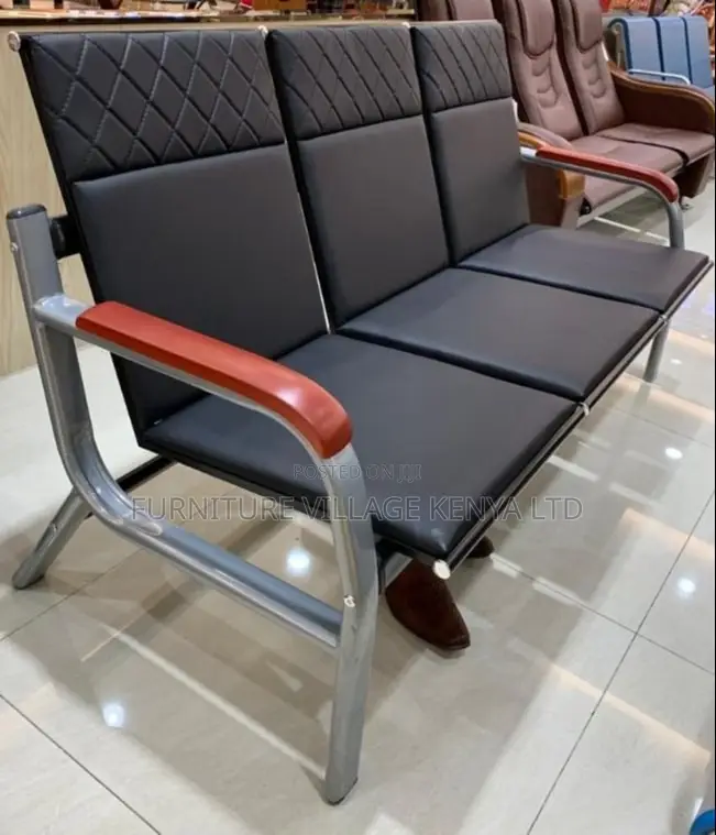 Modern 5-Seater Executive Office Visitor's Sofa Set