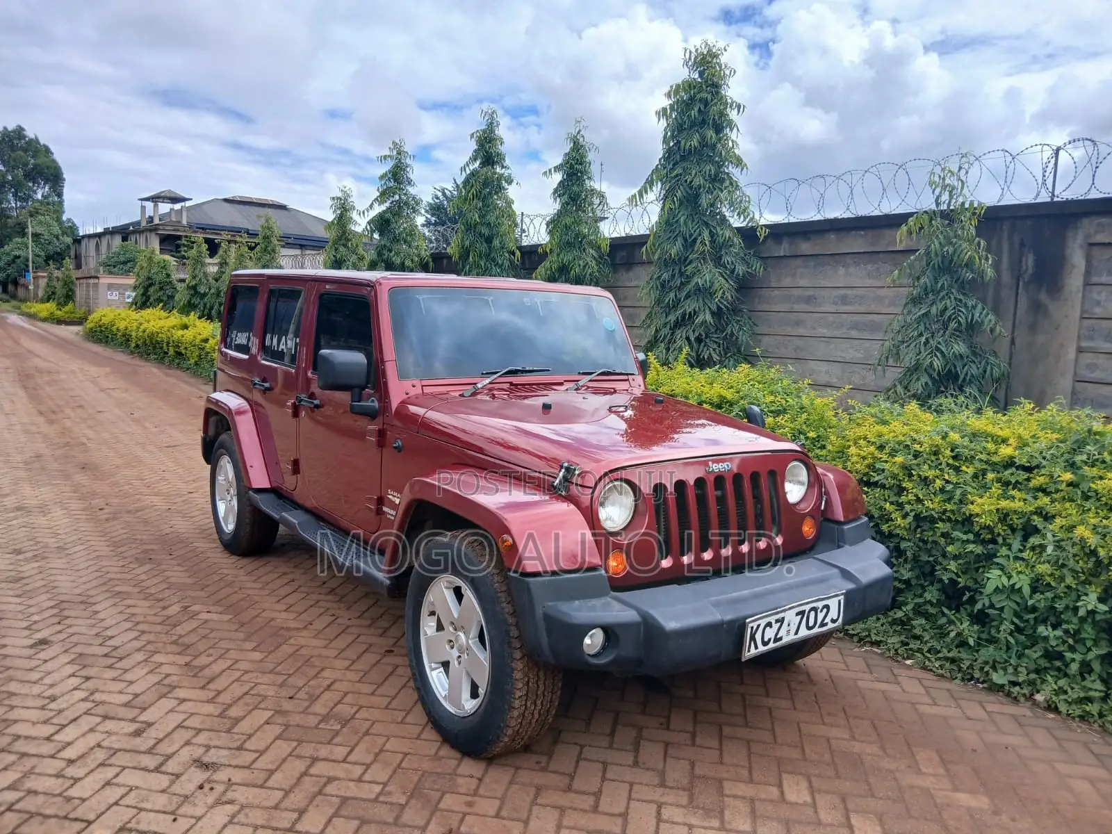 Jeep Wrangler 2012 Red