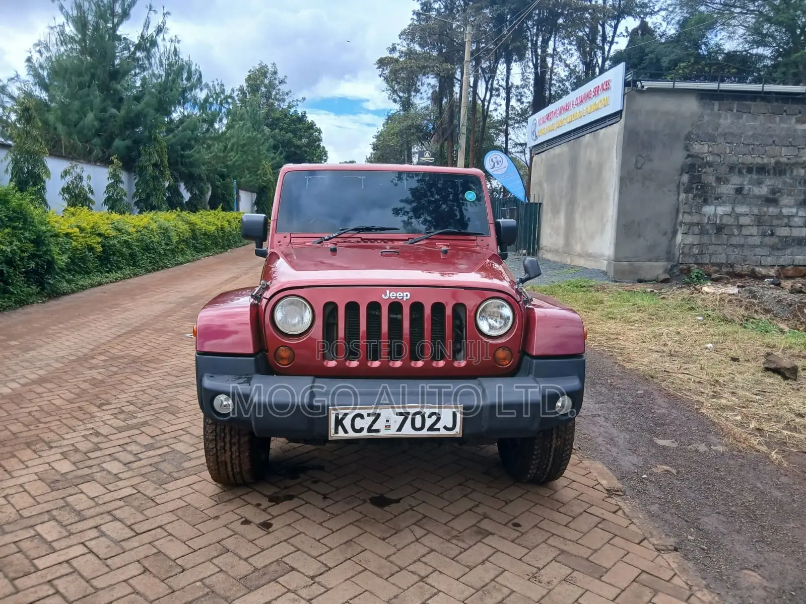 Jeep Wrangler 2012 Red