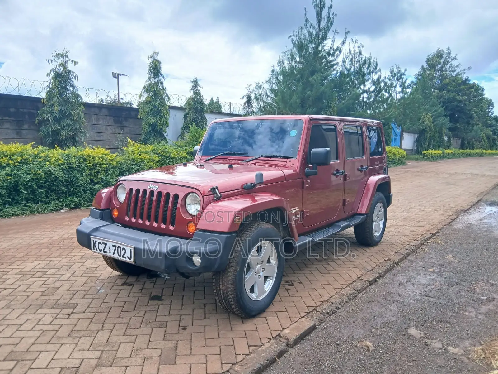 Jeep Wrangler 2012 Red