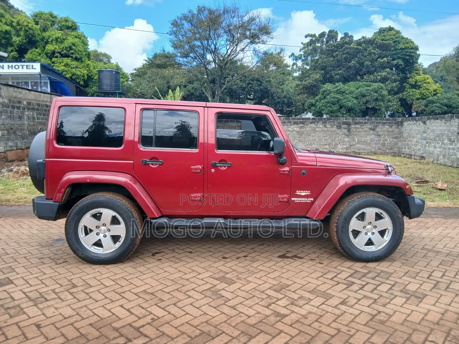 Jeep Wrangler 2012 Red