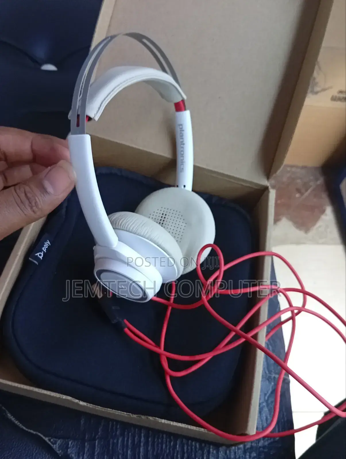 Poly - Blackwire 7225 Wired Usb-a Headset (Plantronics) White Headset