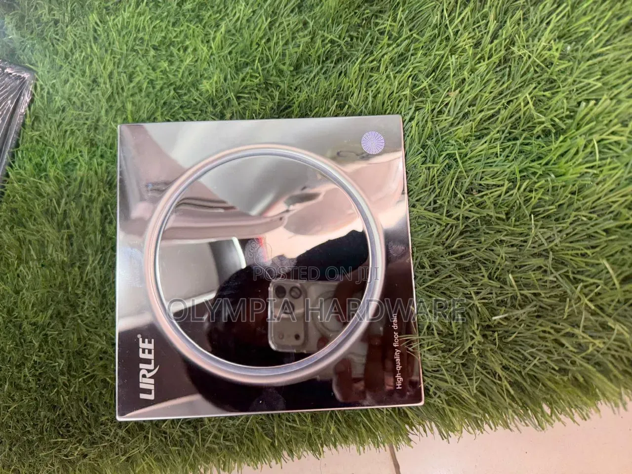 Pop Up Lirlee Floor Drain (Silver)