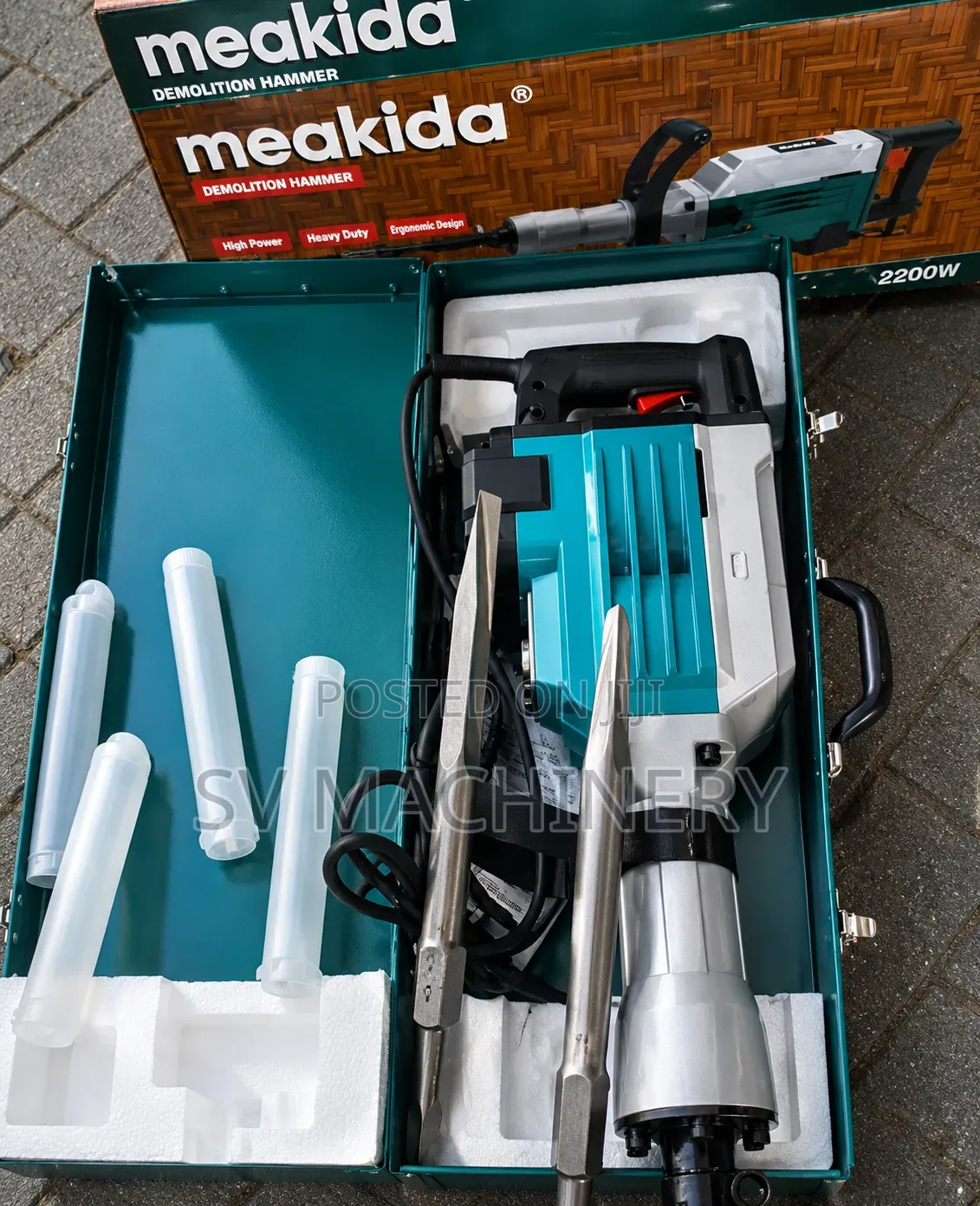 Heavy Duty Meakida 2200w Demolition Hammer
