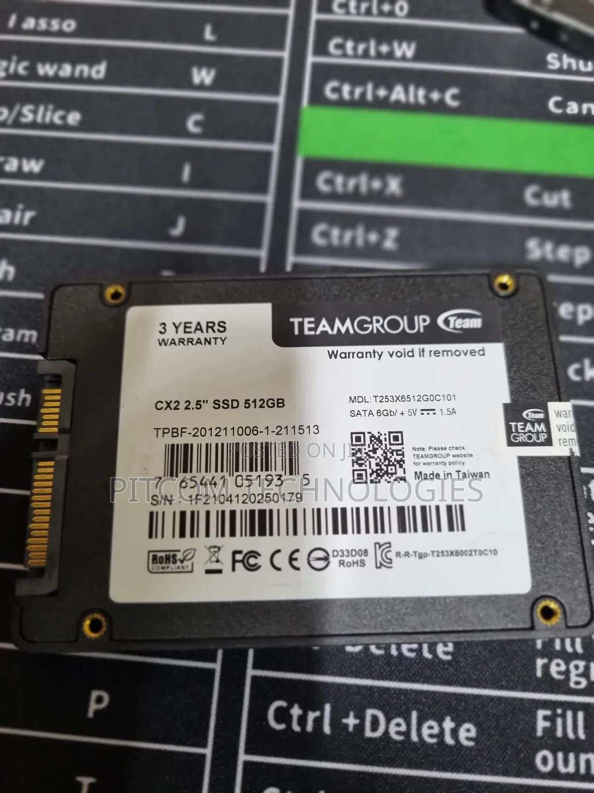 2.5 SSD 512gb