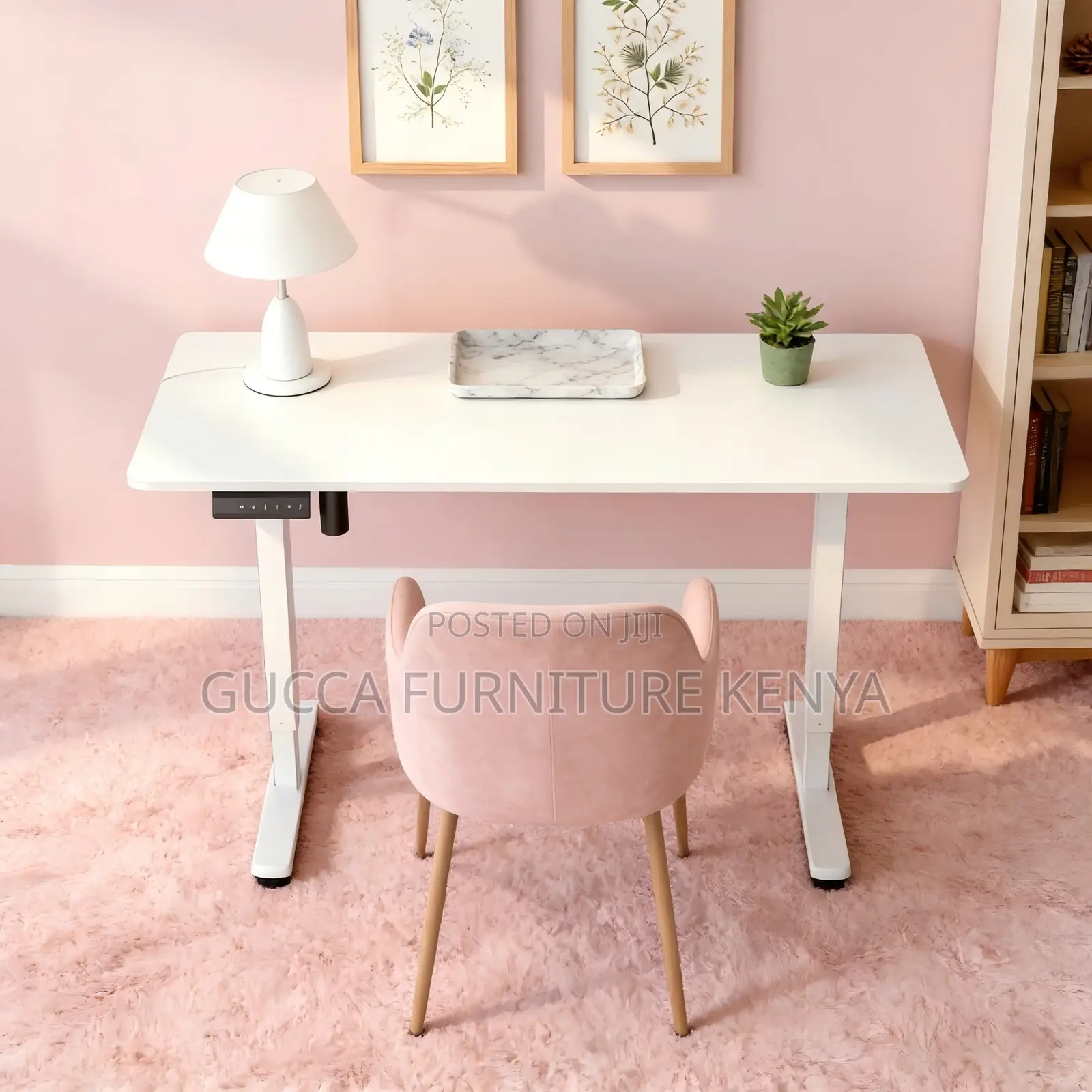 Electric Motorized Height Adjustable Writing Desk
