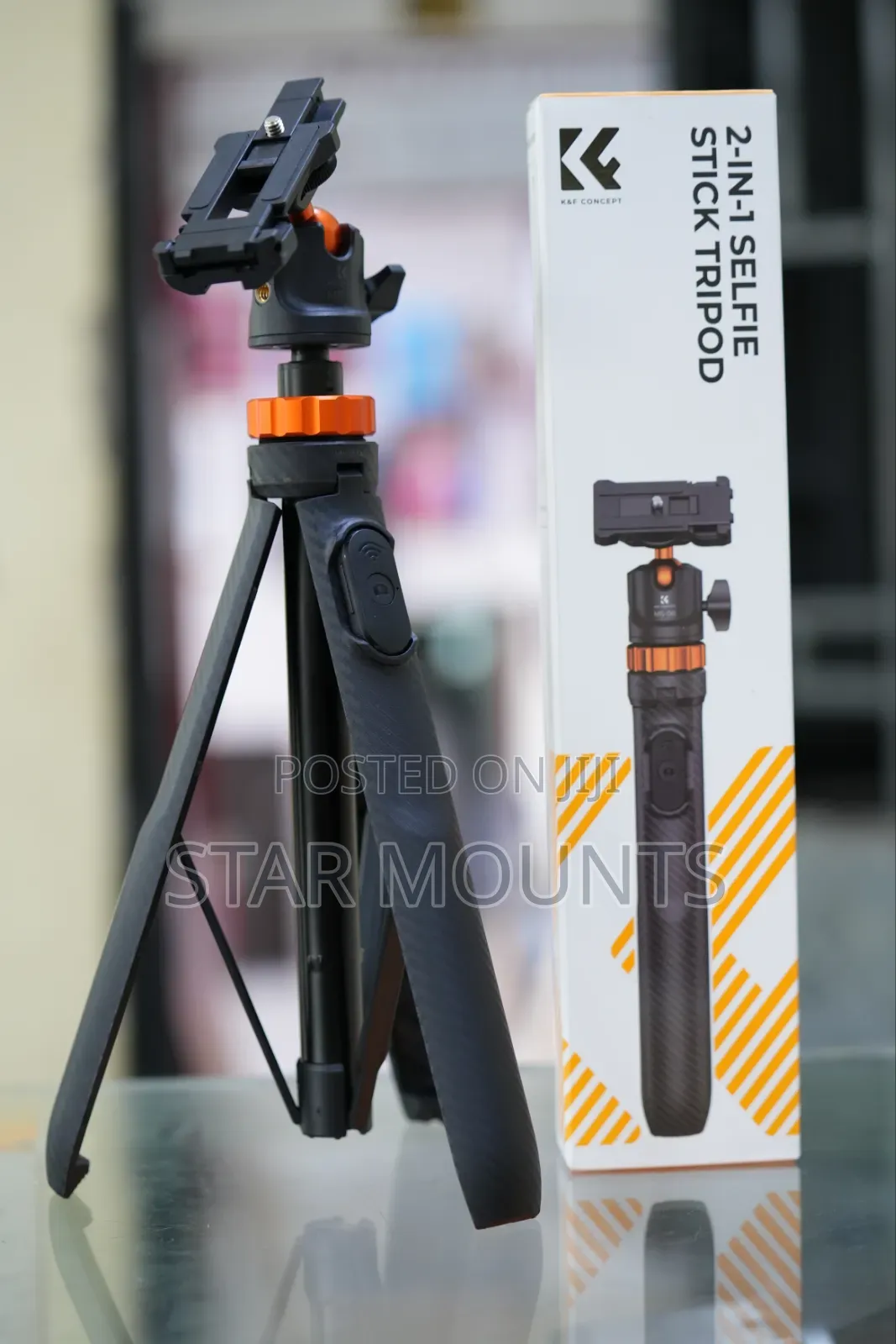 K F 2in1 Selfie Tripod
