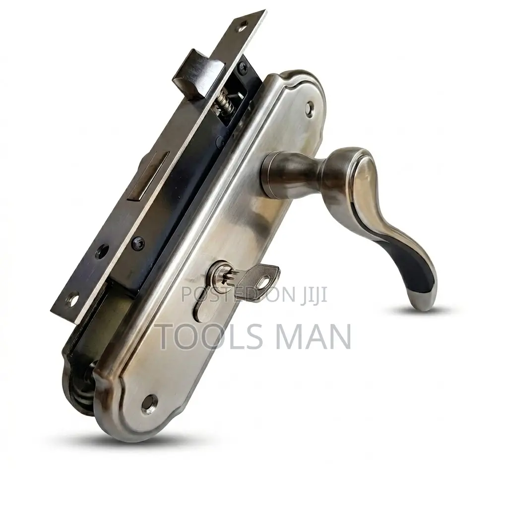 Moment Heavy Duty Flush Door Lock Set - Rust-Free Security (Antique)