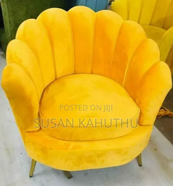 Yellow Versatile Velvet Sofa