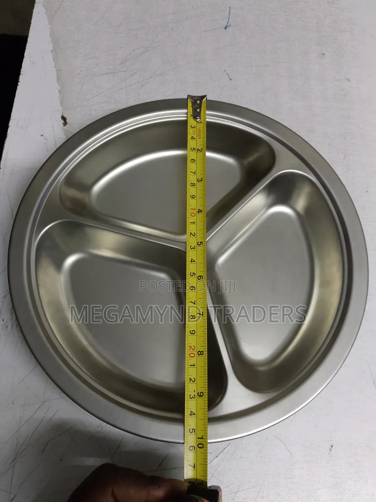 Partition Plate 26cm / Stainless Steel Partition Plate