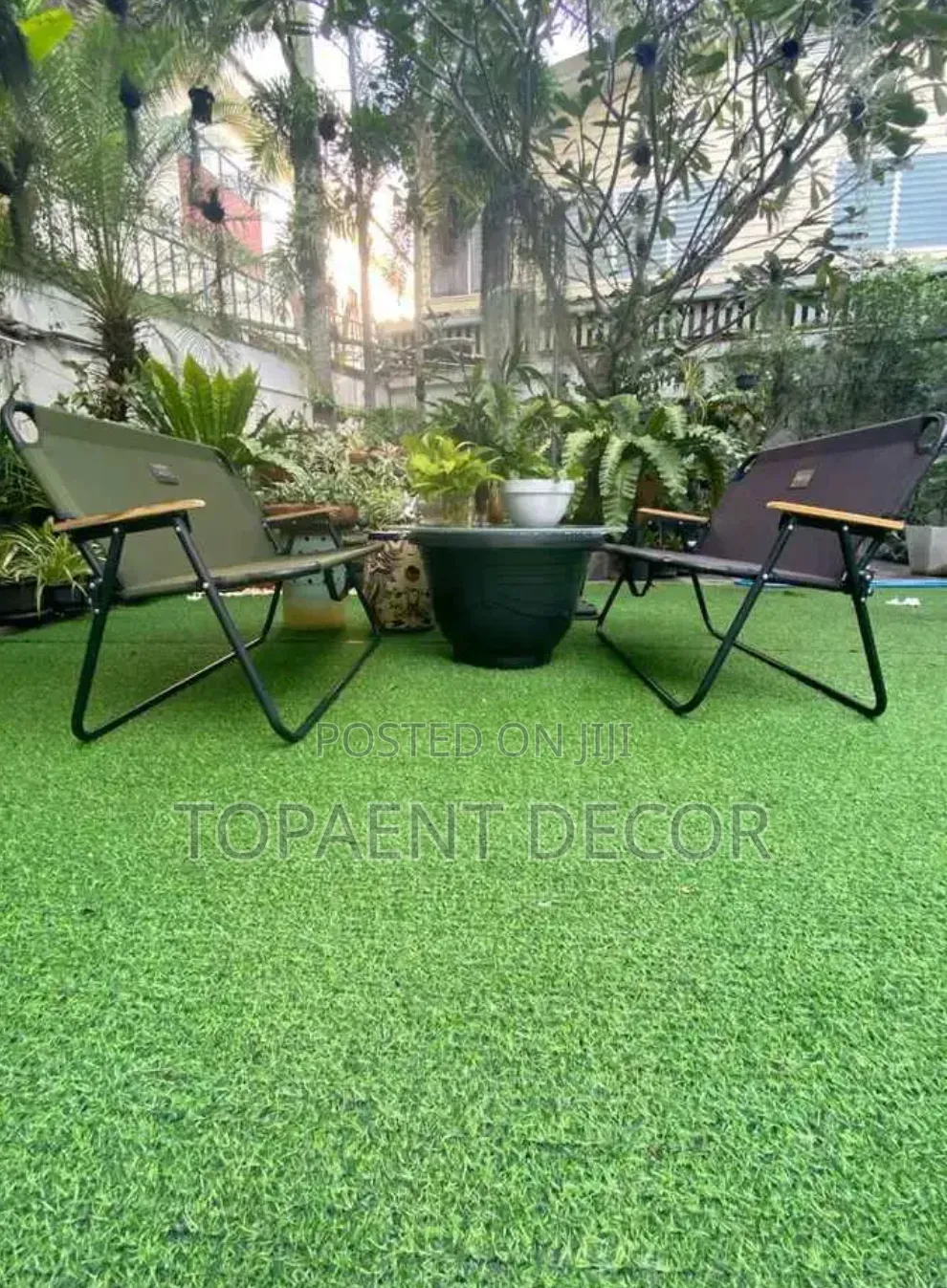 Gazeboo Outdoor Setup Green Soft on Feet Artificial Grass Carpet