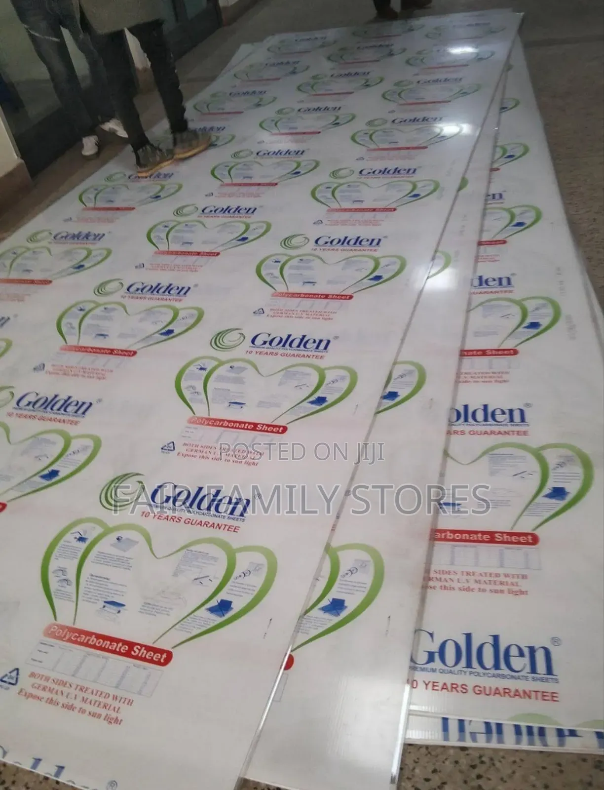 Polycabonate Sheet 2.1meters by 5.8meters