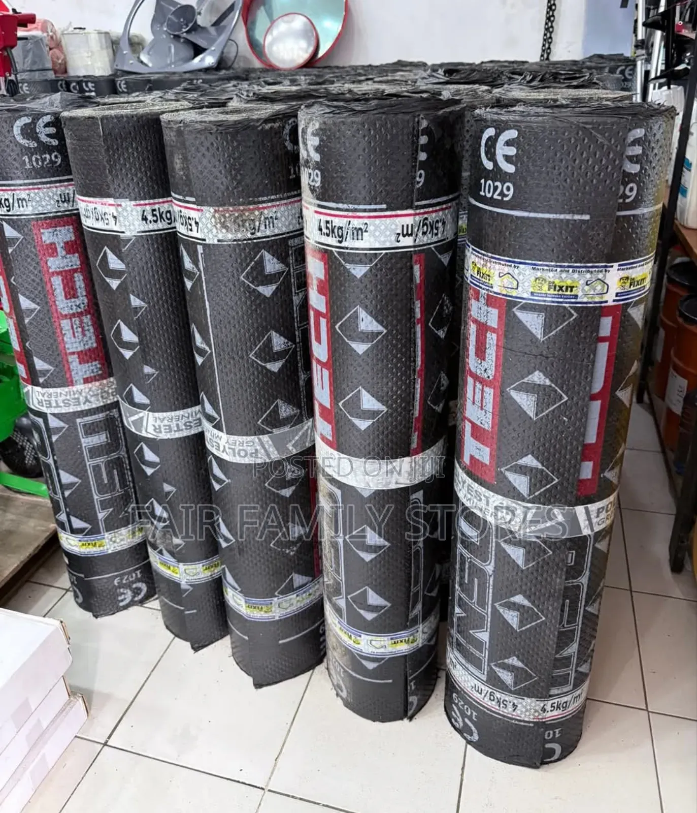 Heavy Duty App Waterproofing Rolls – 4.5kg