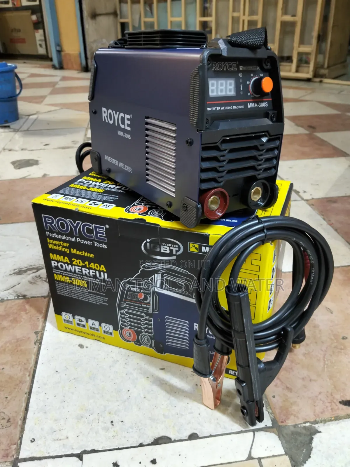 High Current Royce Arc Welding Machine Mma 300 With Accessories Set
