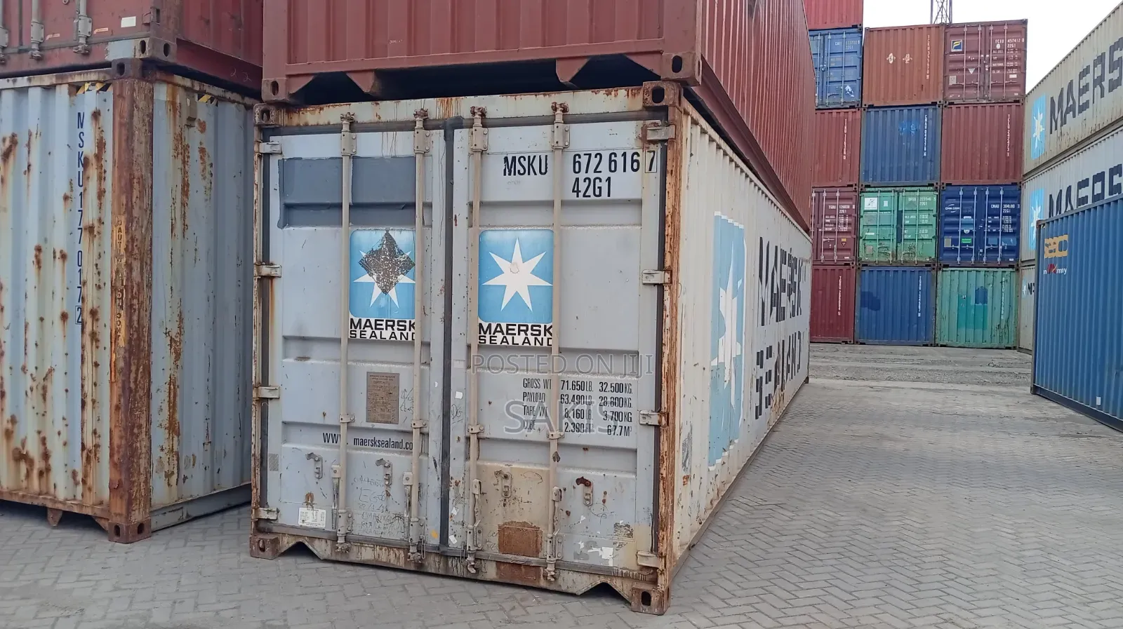 Kitu Shwari! 20ft Lockable Shipping Containers