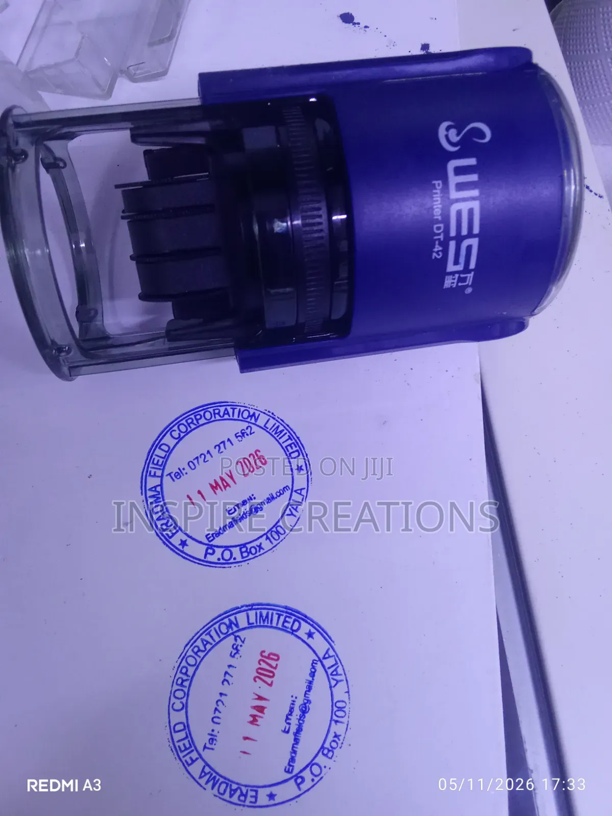 Quality Self Dated Stamps Customization Services Available