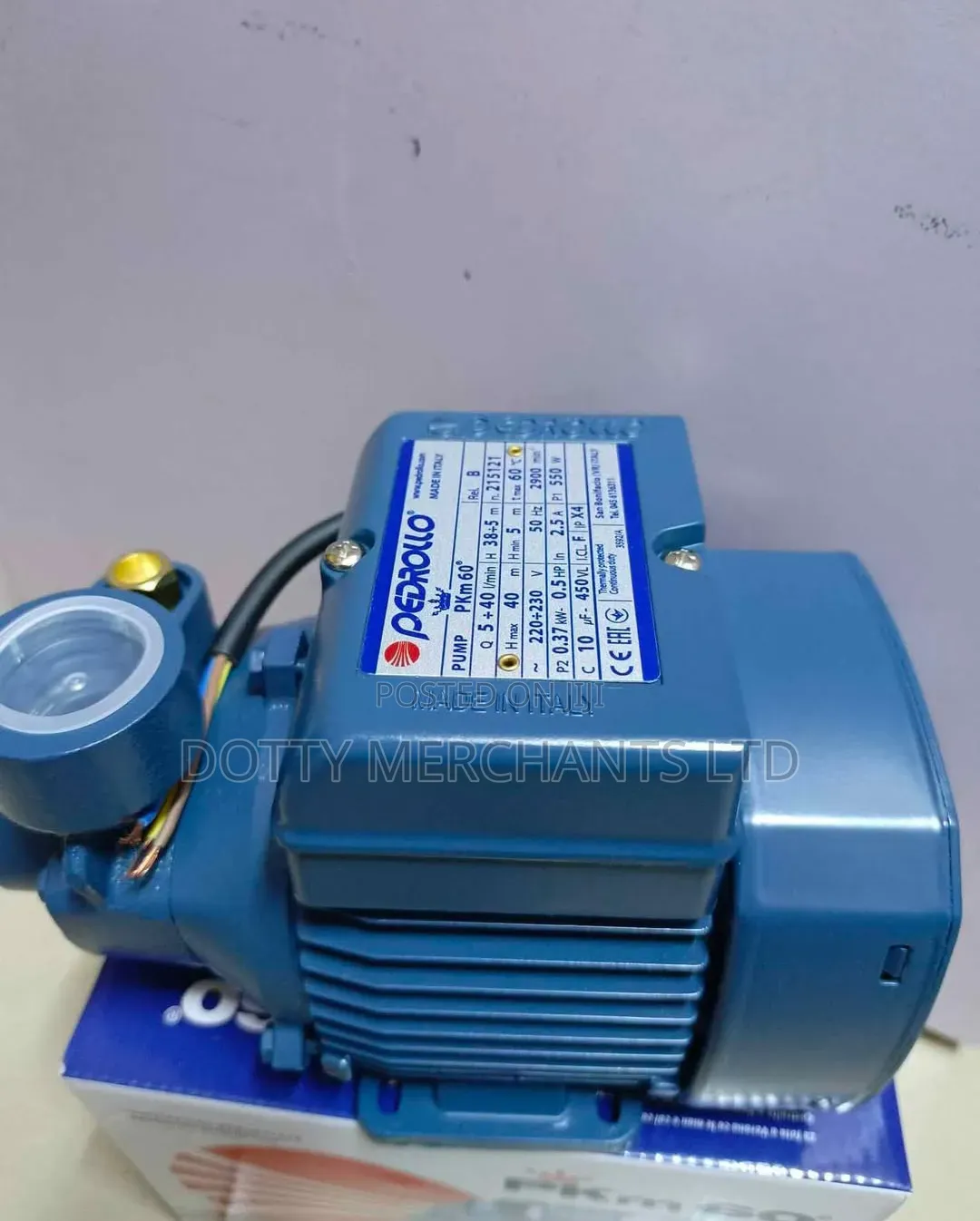 Super Pedrollo Water Pump 0.5