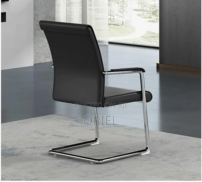 Office Leather Visitor Chair : Office Visitor’S Seat