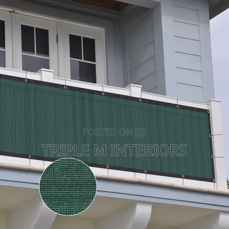 Canvas Balcony Privacy Shield for Balcony Dust Trap