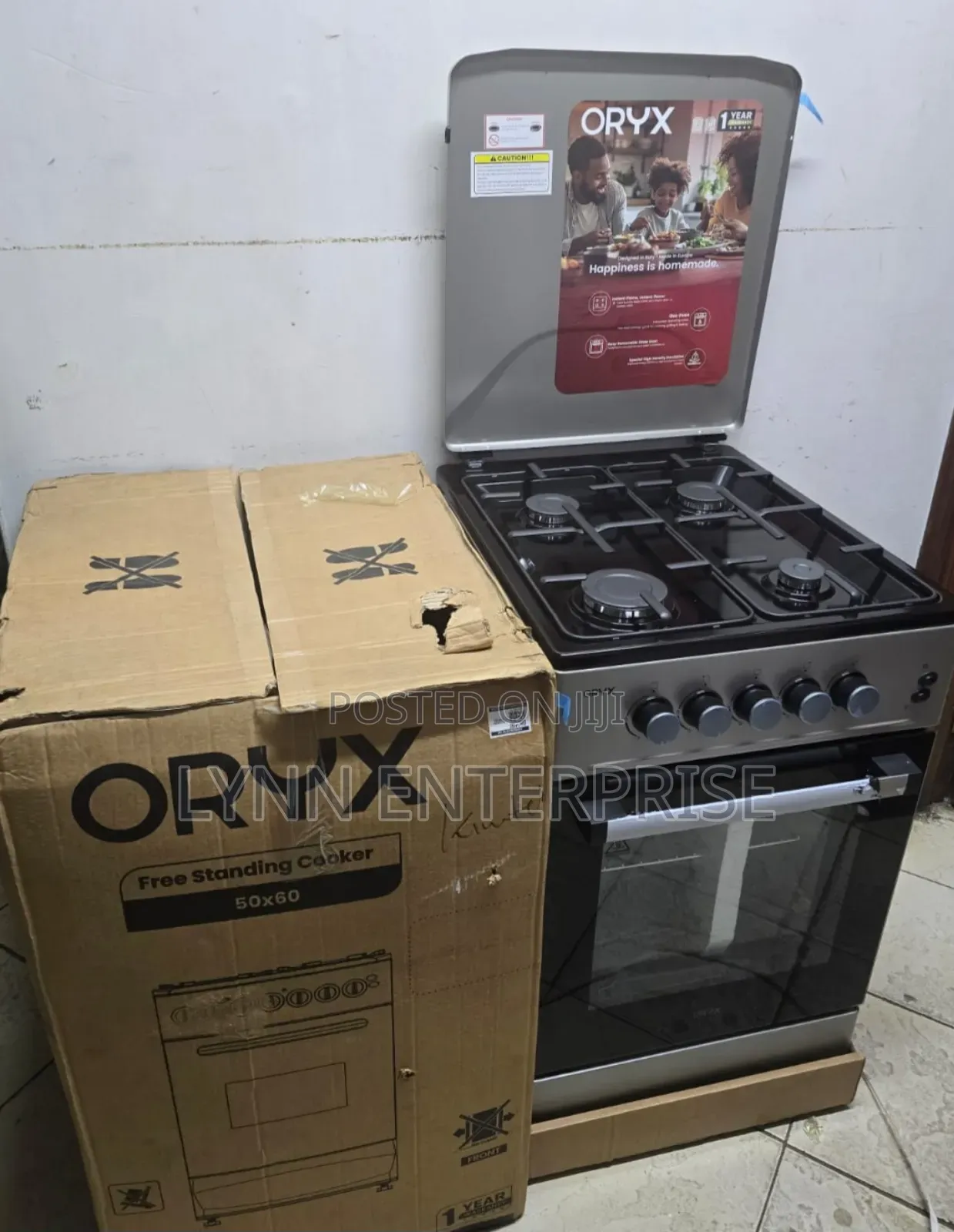 Full Gas Mika Oryx Standing Cooker