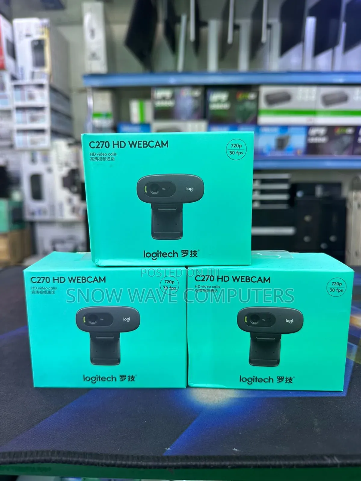 Logitech C270 Hd Webcam 720p