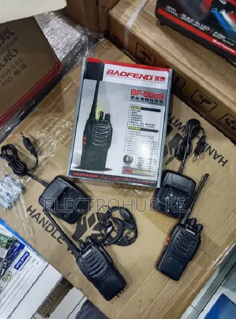 Baofeng Walkie Talkie Set 3km Rechargeable Communication Radios