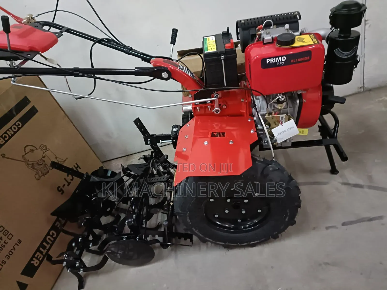 Power Tiller 16hp Brand New Primo Italy