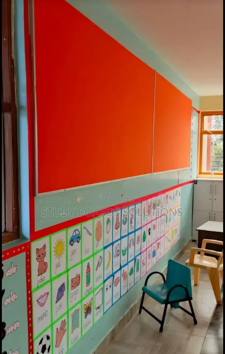 Soft Pin Notice Boards for Interactive Learning