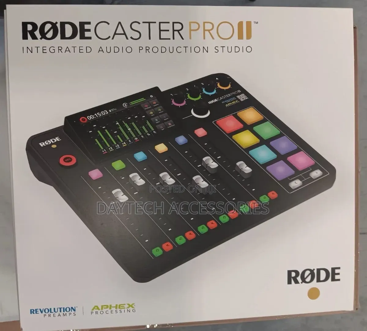 Rodecaster Pro Ii Integrated Audio Production Studio.