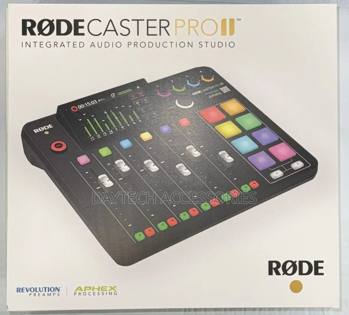 Rodecaster Pro Ii Integrated Audio Production Studio.