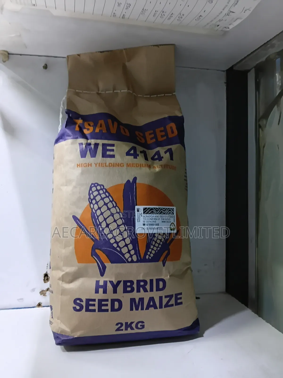 Maize Seeds Tsavo We 4141 2kgs