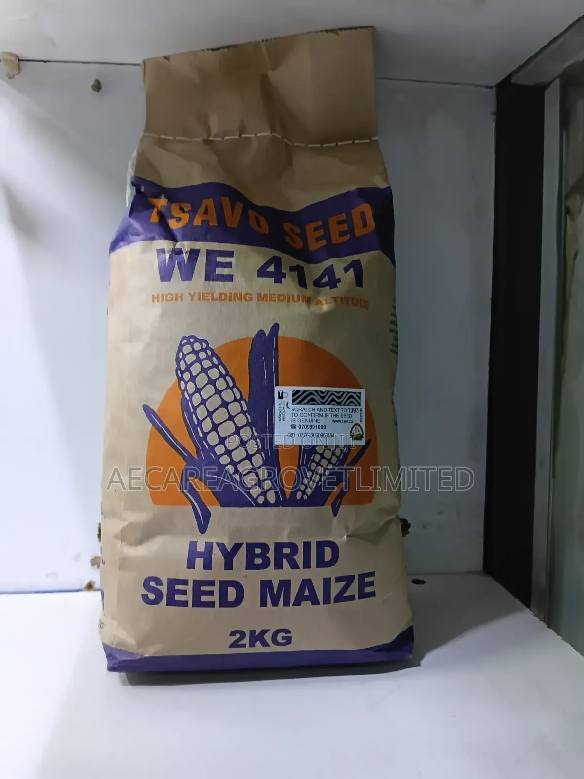 Maize Seeds Tsavo We 4141 2kgs