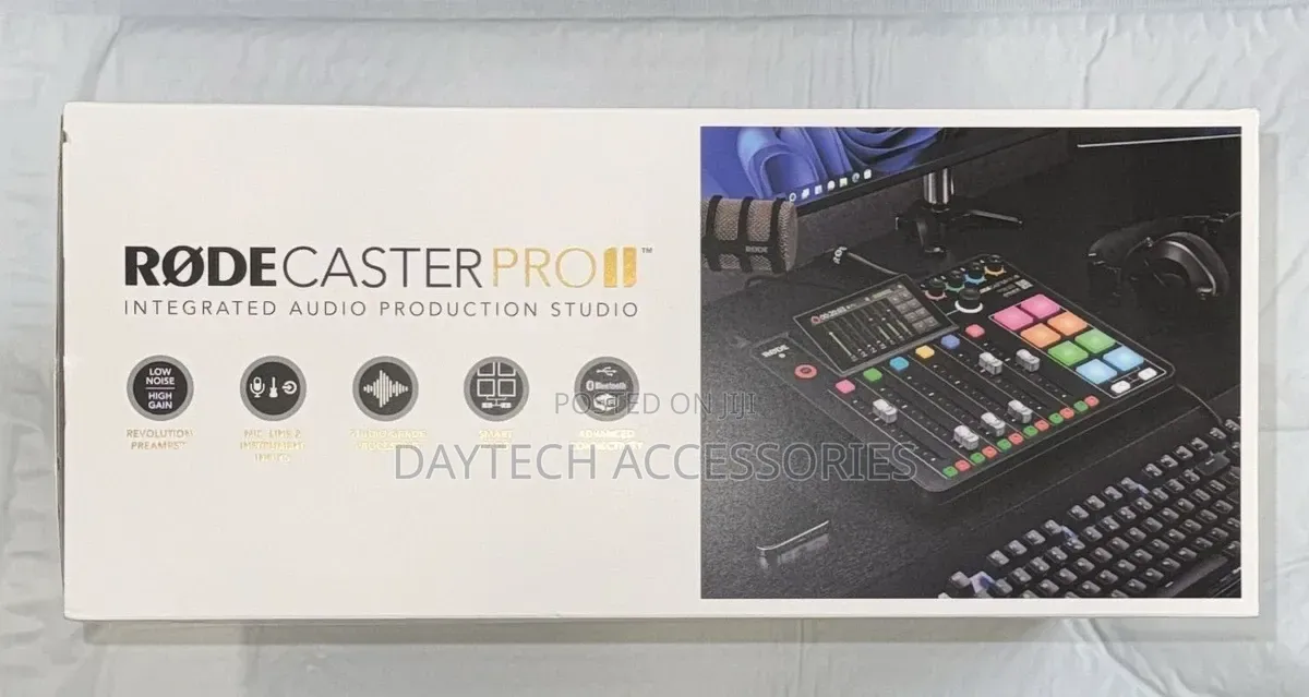 Røde Rødecaster Pro Ii All-in-One Production Solution for Podcasting.