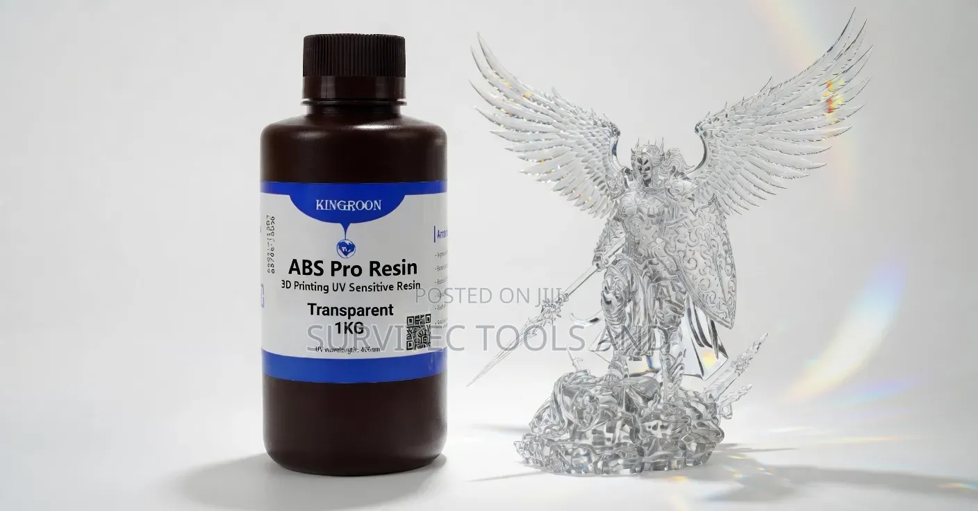 Kingroon Abs Pro Resin Transparent 1kg