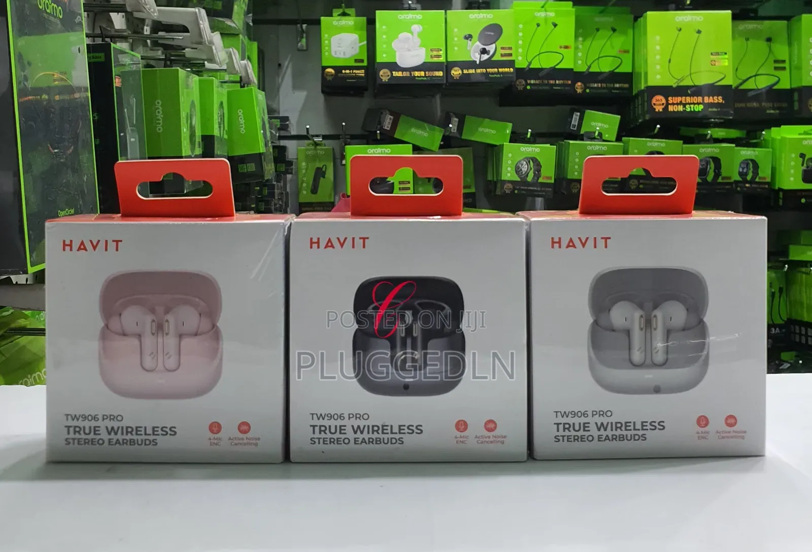 Havit Tw906 Pro Active Noice Cancelling Wireless Earbuds