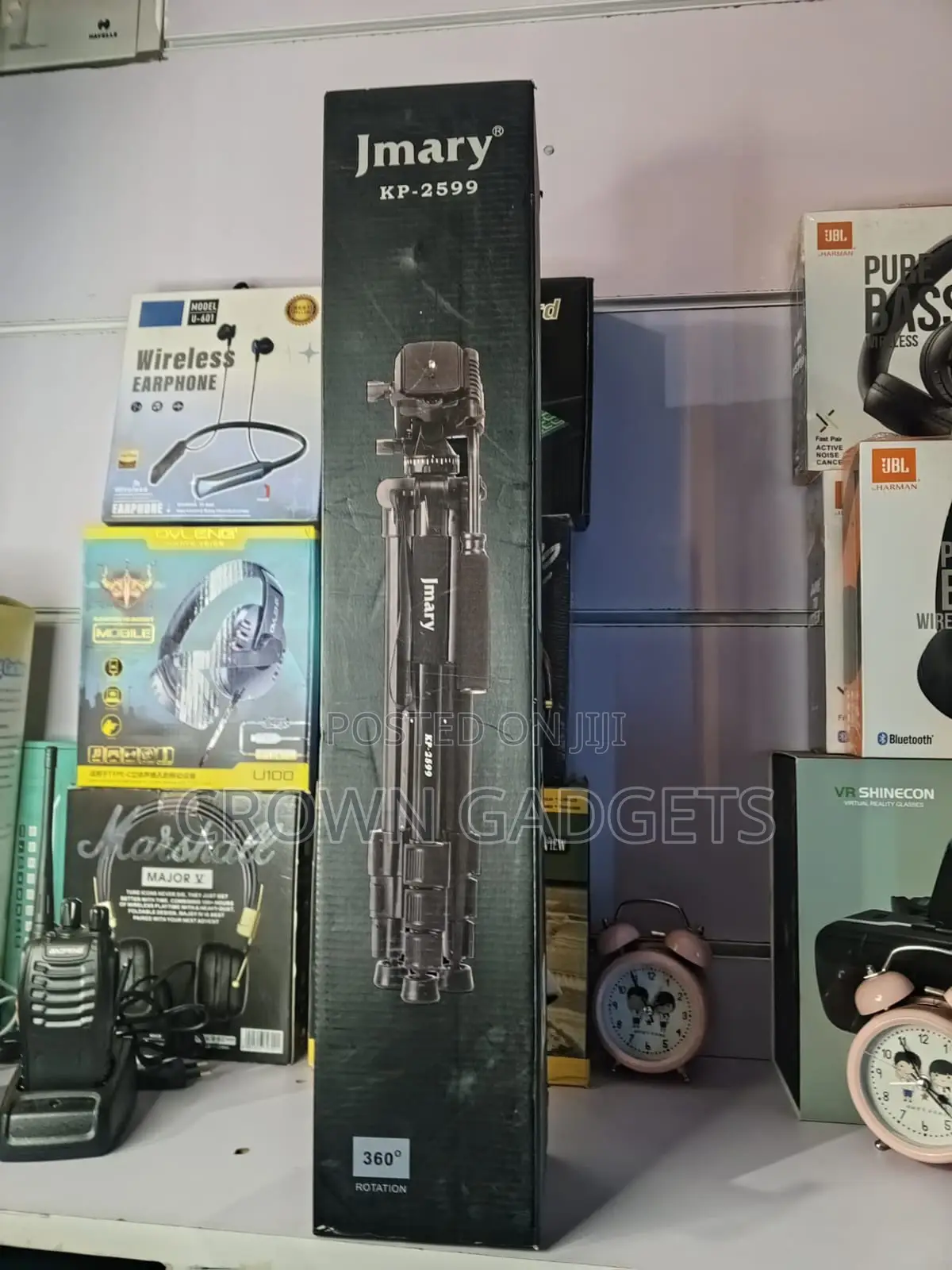 Jmary Kp-2599 360° Rotation Camera Tripod Aluminium Stand