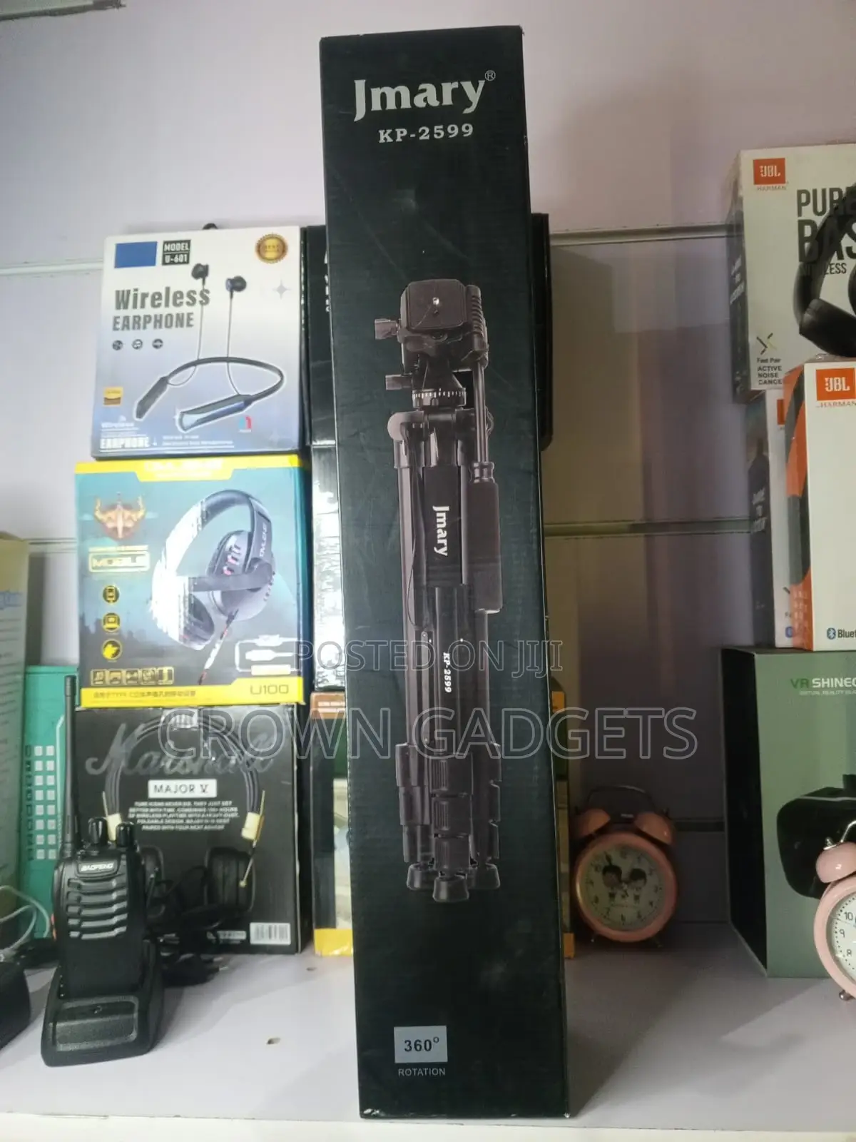 Jmary Kp-2599 360° Rotation Camera Tripod Aluminium Stand