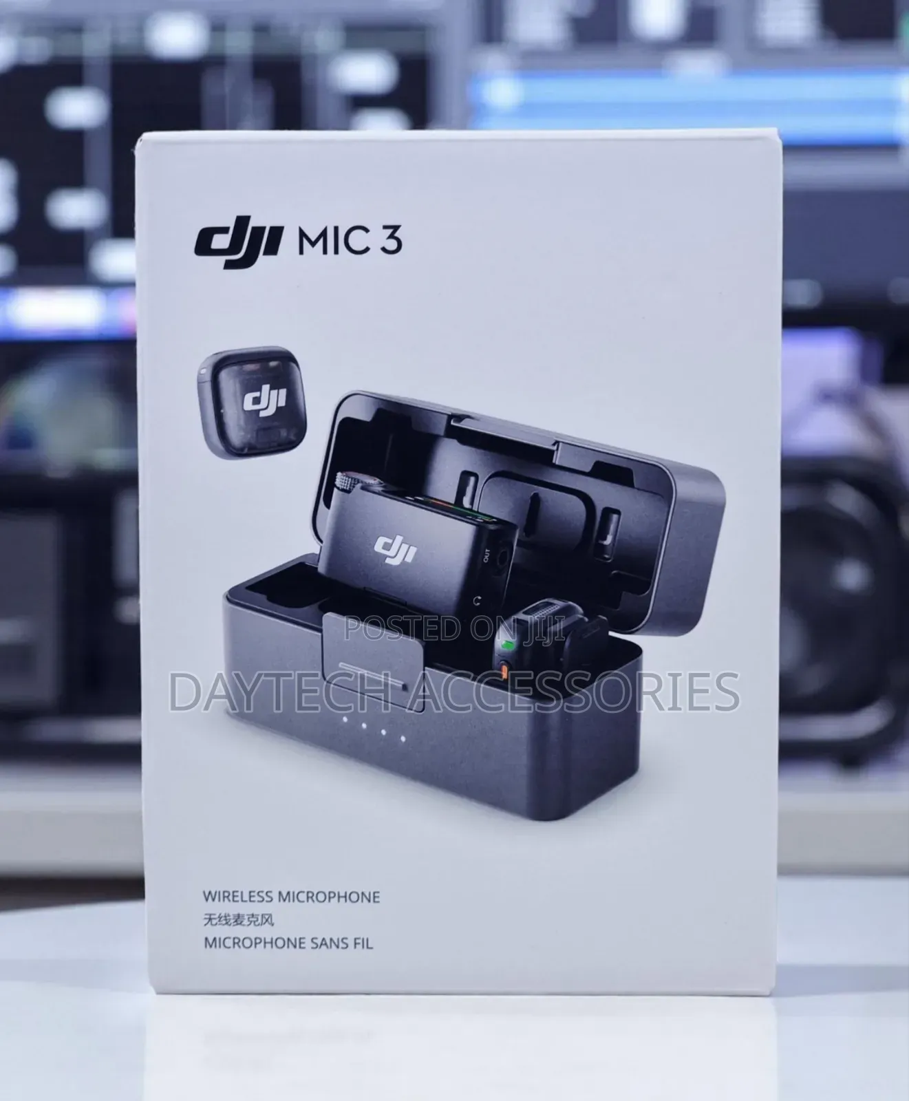This Is Dji Mic 3 2-Person Compact Wireless Microphone System - Black