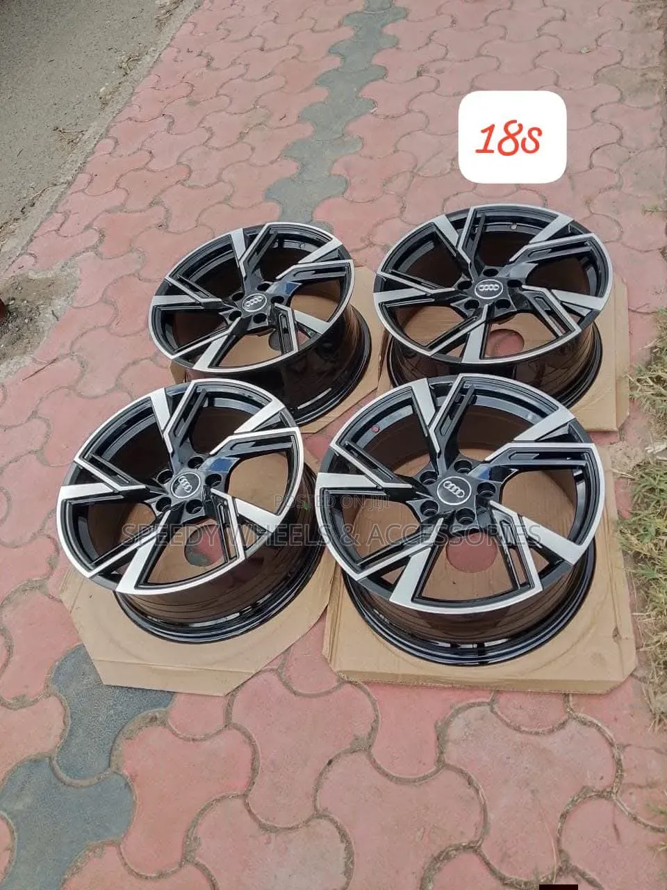 Size 18 Audi/ Vw Rims Oem