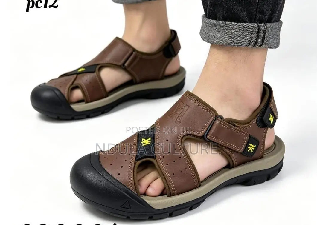 Tough Leather Hiking Sandals