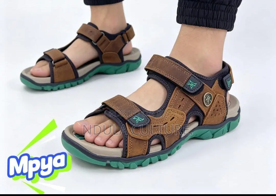 Tough Leather Hiking Sandals