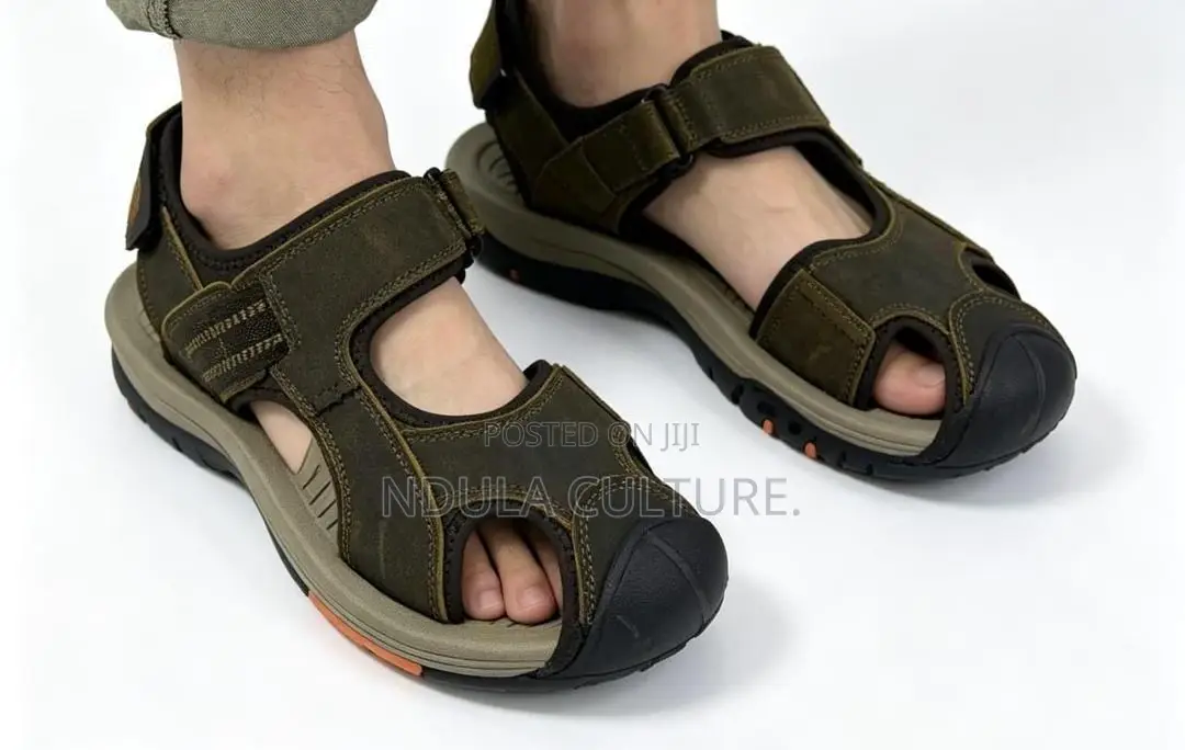 Tough Leather Hiking Sandals