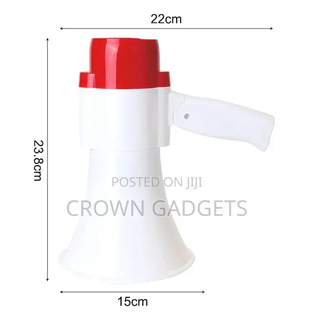 Rechargeable Megaphone Pa Speaker Bluetooth Usb Sd Recorder