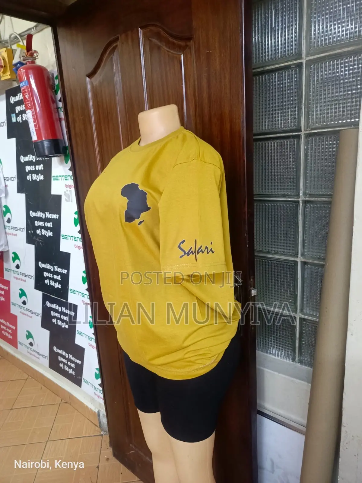 Mustard Tshirts With Branding