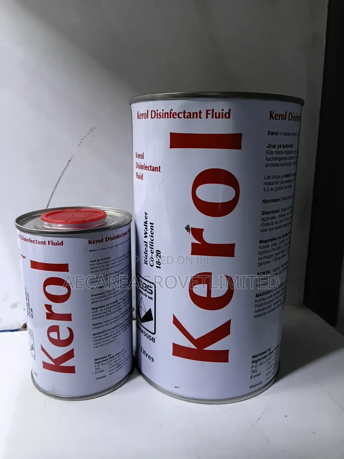 Kerol Disinfectant Fluid 250ml, 1litre