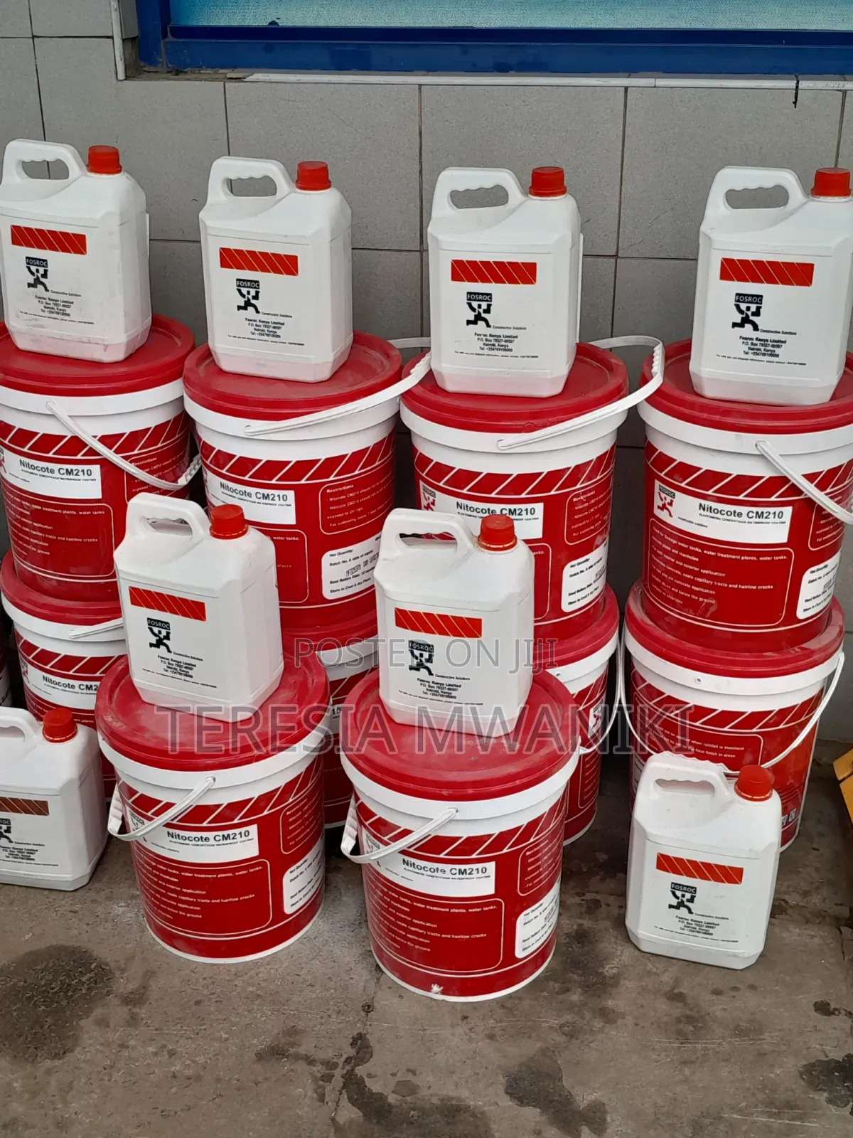 Nitocote Cm210. Fosroc Bucket
