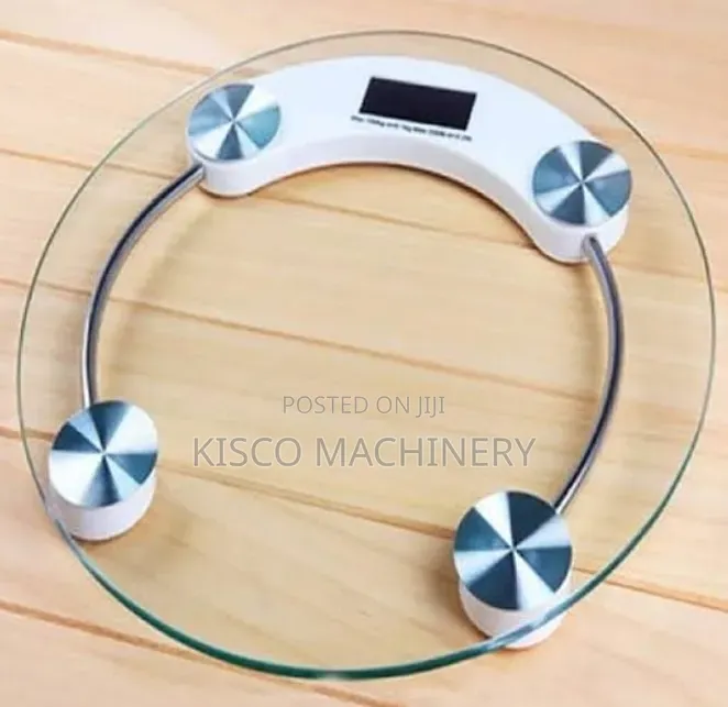 Digital Personal Bathroom Scale/Round Shape - 180kg Personal Scale
