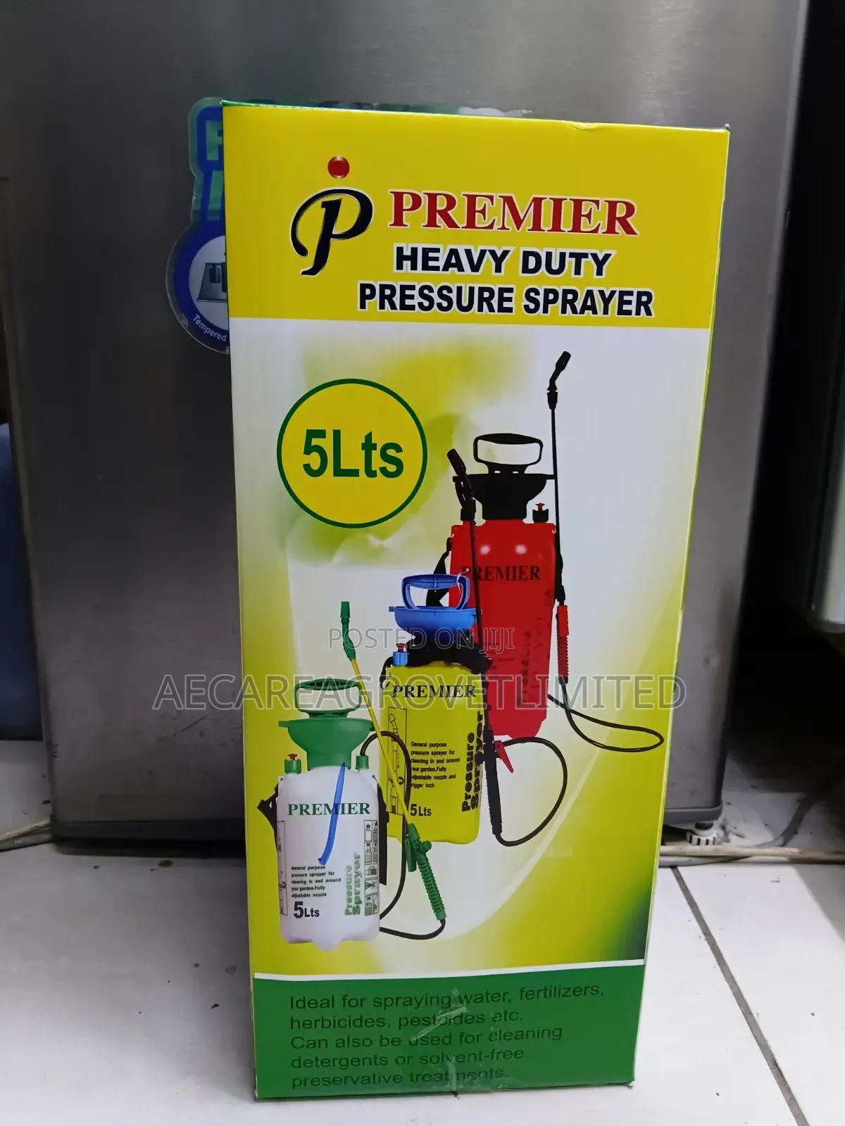 Premier Heavy Duty Pressure Sprayer 5litres