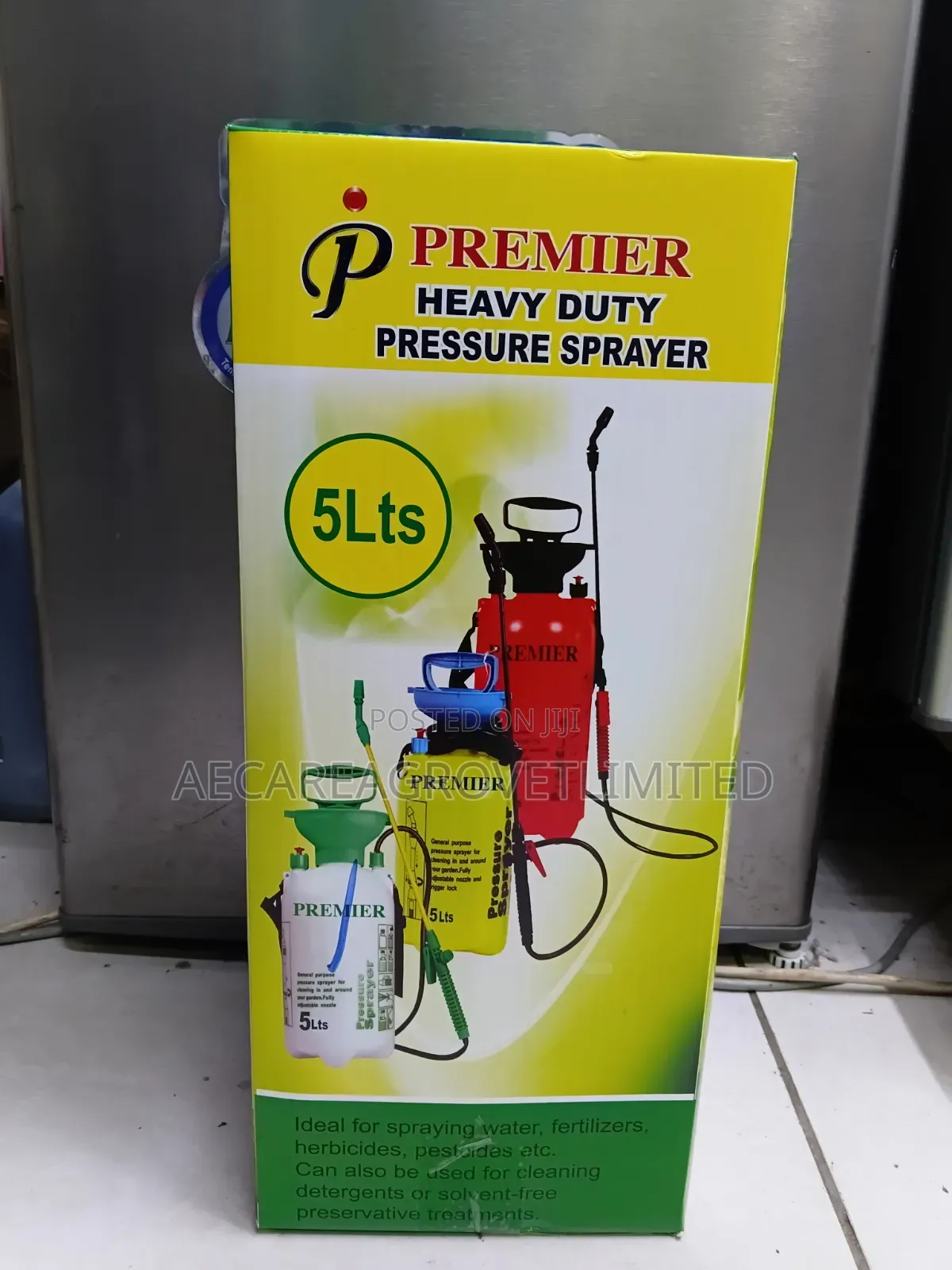 Premier Heavy Duty Pressure Sprayer 5litres